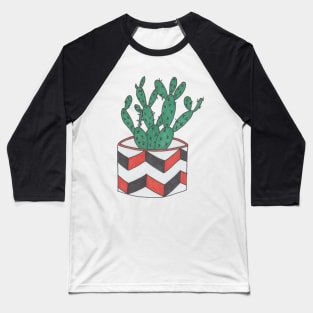 Colorful prickly pear cactus Baseball T-Shirt